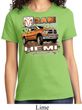 Ladies Dodge Shirt Ram Hemi Trucks Tee T-Shirt