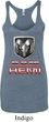 Ladies Dodge Tanktop Ram Hemi Logo Tri Blend Racerback Tank Top