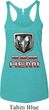Ladies Dodge Tanktop Ram Hemi Logo Tri Blend Racerback Tank Top