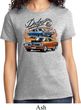 Ladies Dodge Tee Blue and Orange Super Bee T-shirt
