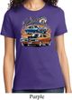 Ladies Dodge Tee Blue and Orange Super Bee T-shirt