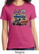 Ladies Dodge Tee Blue and Orange Super Bee T-shirt