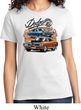 Ladies Dodge Tee Blue and Orange Super Bee T-shirt