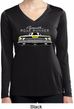 Ladies Dodge Yellow Plymouth Roadrunner Dry Wicking Long Sleeve Shirt