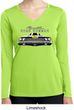 Ladies Dodge Yellow Plymouth Roadrunner Dry Wicking Long Sleeve Shirt