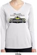 Ladies Dodge Yellow Plymouth Roadrunner Dry Wicking Long Sleeve Shirt