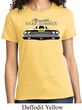Ladies Dodge Yellow Plymouth Roadrunner Shirt