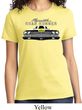 Ladies Dodge Yellow Plymouth Roadrunner Shirt
