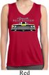 Ladies Dodge Yellow Plymouth Roadrunner Sleeveless Dry Wicking Shirt
