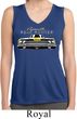 Ladies Dodge Yellow Plymouth Roadrunner Sleeveless Dry Wicking Shirt