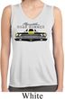 Ladies Dodge Yellow Plymouth Roadrunner Sleeveless Dry Wicking Shirt