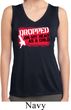 Ladies Dropped On My Head Sleeveless Moisture Wicking Tee T-Shirt