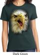 Ladies Eagle Shirt Big Eagle Face Tee T-Shirt