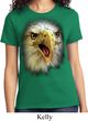 Ladies Eagle Shirt Big Eagle Face Tee T-Shirt