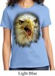 Ladies Eagle Shirt Big Eagle Face Tee T-Shirt