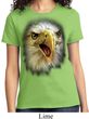 Ladies Eagle Shirt Big Eagle Face Tee T-Shirt