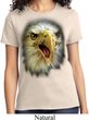 Ladies Eagle Shirt Big Eagle Face Tee T-Shirt
