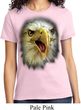 Ladies Eagle Shirt Big Eagle Face Tee T-Shirt