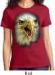 Ladies Eagle Shirt Big Eagle Face Tee T-Shirt