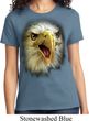 Ladies Eagle Shirt Big Eagle Face Tee T-Shirt