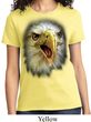 Ladies Eagle Shirt Big Eagle Face Tee T-Shirt