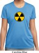 Ladies Fallout Shirt Radiation Symbol Moisture Wicking Tee T-Shirt