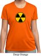 Ladies Fallout Shirt Radiation Symbol Moisture Wicking Tee T-Shirt