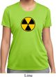 Ladies Fallout Shirt Radiation Symbol Moisture Wicking Tee T-Shirt