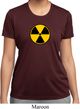 Ladies Fallout Shirt Radiation Symbol Moisture Wicking Tee T-Shirt