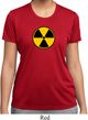 Ladies Fallout Shirt Radiation Symbol Moisture Wicking Tee T-Shirt