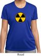 Ladies Fallout Shirt Radiation Symbol Moisture Wicking Tee T-Shirt