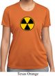 Ladies Fallout Shirt Radiation Symbol Moisture Wicking Tee T-Shirt