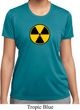 Ladies Fallout Shirt Radiation Symbol Moisture Wicking Tee T-Shirt