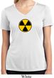 Ladies Fallout Shirt Radiation Symbol Moisture Wicking V-neck Tee