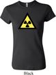 Ladies Fallout Shirt Radioactive Triangle Crewneck Tee T-Shirt