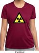 Ladies Fallout Shirt Radioactive Triangle Moisture Wicking Tee T-Shirt