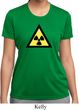 Ladies Fallout Shirt Radioactive Triangle Moisture Wicking Tee T-Shirt
