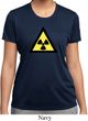 Ladies Fallout Shirt Radioactive Triangle Moisture Wicking Tee T-Shirt