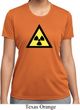 Ladies Fallout Shirt Radioactive Triangle Moisture Wicking Tee T-Shirt