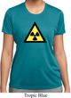 Ladies Fallout Shirt Radioactive Triangle Moisture Wicking Tee T-Shirt