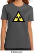 Ladies Fallout Shirt Radioactive Triangle Organic Tee T-Shirt