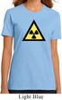 Ladies Fallout Shirt Radioactive Triangle Organic Tee T-Shirt