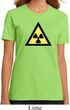 Ladies Fallout Shirt Radioactive Triangle Organic Tee T-Shirt