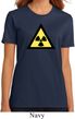 Ladies Fallout Shirt Radioactive Triangle Organic Tee T-Shirt