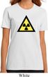 Ladies Fallout Shirt Radioactive Triangle Organic Tee T-Shirt