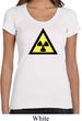 Ladies Fallout Shirt Radioactive Triangle Scoop Neck Tee T-Shirt