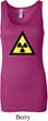 Ladies Fallout Tanktop Radioactive Triangle Longer Length Tank Top