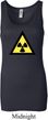 Ladies Fallout Tanktop Radioactive Triangle Longer Length Tank Top