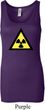 Ladies Fallout Tanktop Radioactive Triangle Longer Length Tank Top