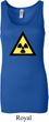 Ladies Fallout Tanktop Radioactive Triangle Longer Length Tank Top